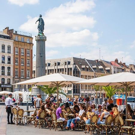 Vieux Lille Appartement Spacieux Et Equipe Eksteriør bilde